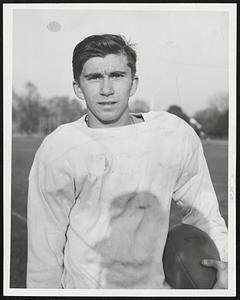 Jackpotter and Engineer Behind Concord - They are Halfback Dick Ryan (left) and Quarterback Leo McKenna, heading for the South today with Concord High's great team. McKenna is hailed as one of the state's best ball-handlers and play-callers. Ryan is Concord's high scorer with 79 points.