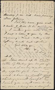 Letter from Zadoc Long to John D. Long