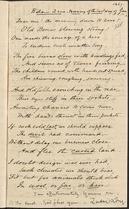 Letter from Zadoc Long to John D. Long, January 31, 1867