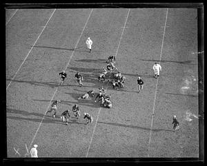 Portsmouth Spartans play Boston Redskins at Fenway