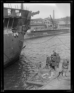 Unidentified ship, Charlestown Navy Yard