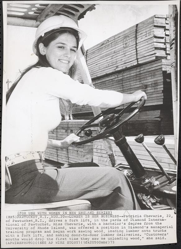Lumber is her business