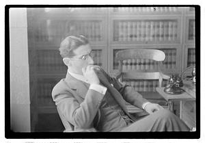 Leo Schwartz, legal advisor to Police Commissioner E.C. Hultman at headquarters