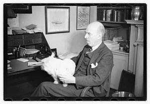 William B. Rogers of Sherborn, has show dogs