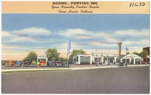 Adams - Pontiac Inc., your friendly Pontiac dealer, Terre Haute, Indiana