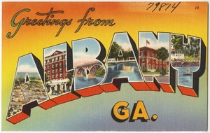 Greetings from Albany GA.