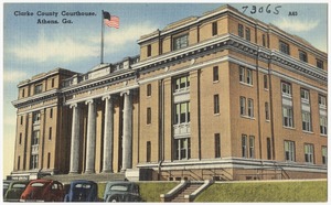 Clarke County Courthouse, Athens, Ga.