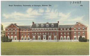 Boy's dormitory, University of Georgia, Athens, Ga.