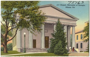 Chapel, University of Georgia, Athens, Ga.