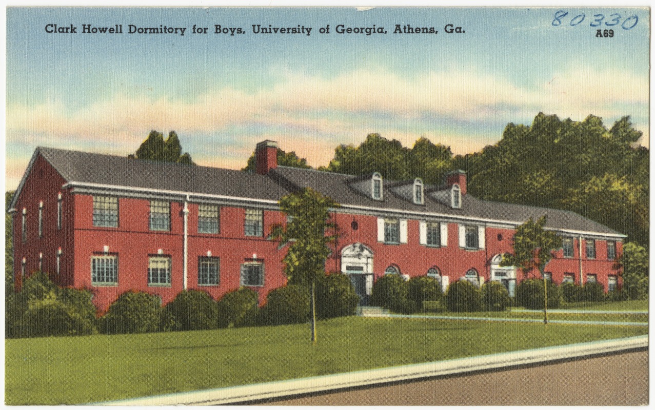 Clark Howell Dormitory for Boys, University of Georgia, Athens, Ga.