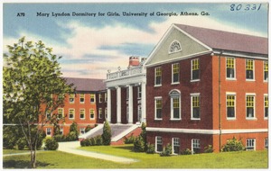 Mary Lyndon Dormitory for Girls, University of Georgia, Athens, Ga.