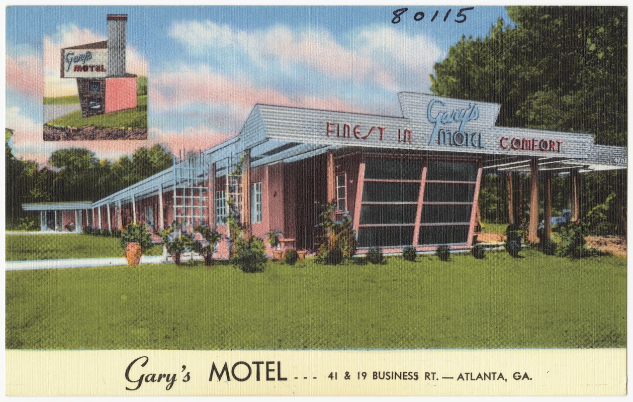 Gary's Motel...41 & 19 Business Rt. -- Atlanta, Ga.