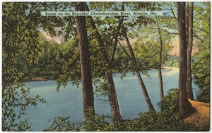 Scene on the beautiful Chattahoochee River, Atlanta, Ga.