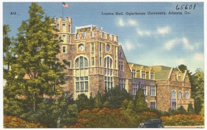 Lupton Hall, Oglethorpe University, Atlanta, Ga.