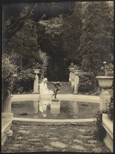 Caroline Phillips in her garden