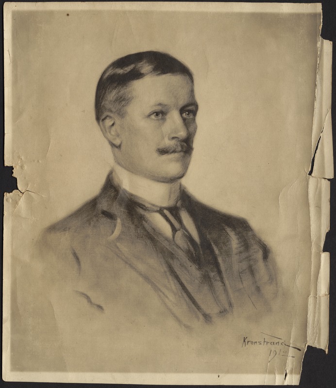 Photo reproduction of portrait of John Gardner Coolidge