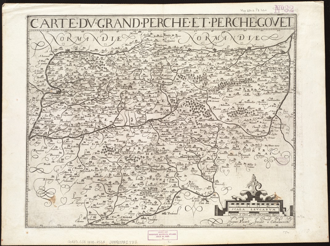Carte du Grand Perche et Perche Gouet