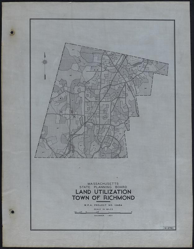 Land Utilization Town of Richmond Digital Commonwealth