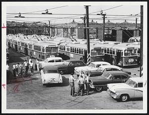 Labor Strikes Carmen. Boston MTA