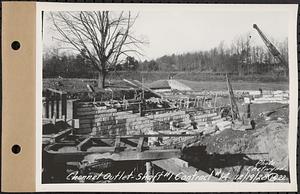 Contract No. 14, East Portion, Wachusett-Coldbrook Tunnel, West Boylston, Holden, Rutland, channel outlet at Shaft 1, West Boylston, Mass., Dec. 19, 1928