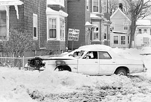 Car in winter