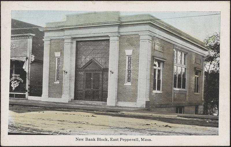 New bank block, Railroad Square