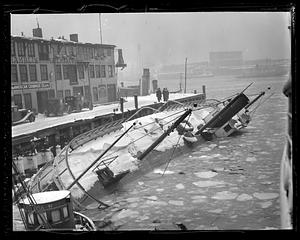 S.S. King Philip sinks