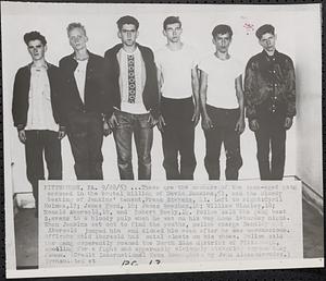 Teen-aged gang