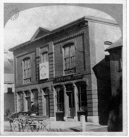 Central Hall, Main Street, built by A. McMaster in 1872. Demolished in 1913.