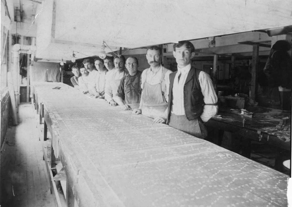 Hood Rubber Company, circa 1910.