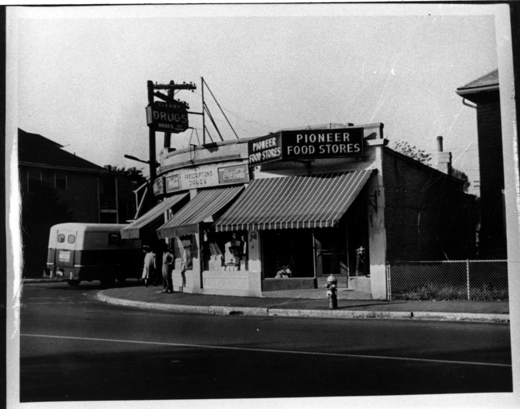 Pioneer Food Stores, circa 1950.