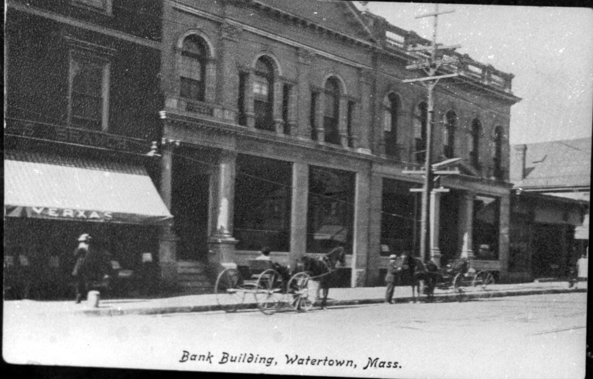 Watertown Bank buildings.