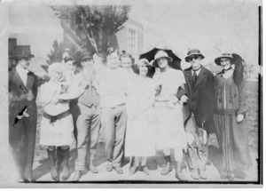 High school group, circa 1925.