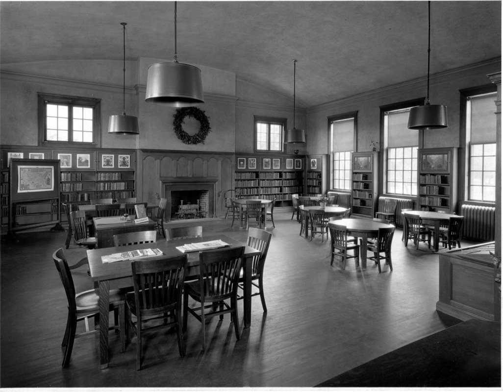 East Branch Library, interior view