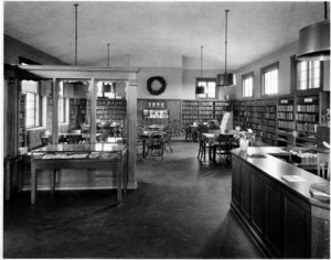 East Branch Library, interior view