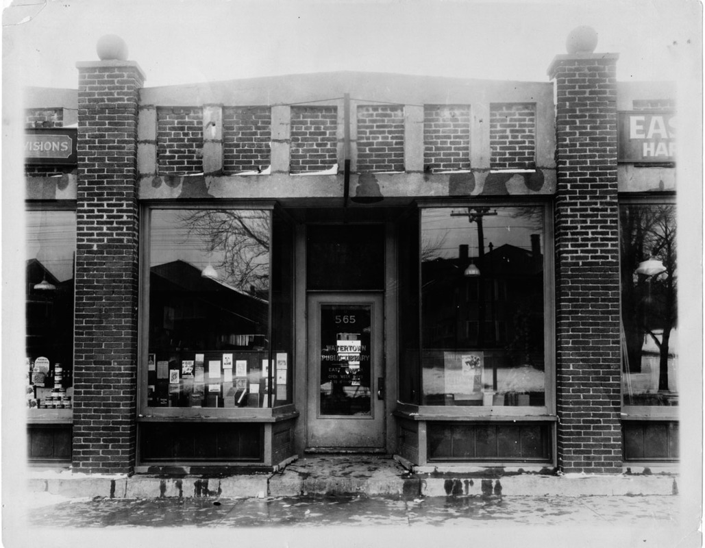 Watertown Free Public Library - East Branch Library, 1920.