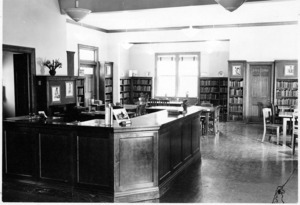 North Branch Library, interior view.