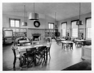 Children's area. Watertown Free Public Library - East Branch Library, circa 1928.
