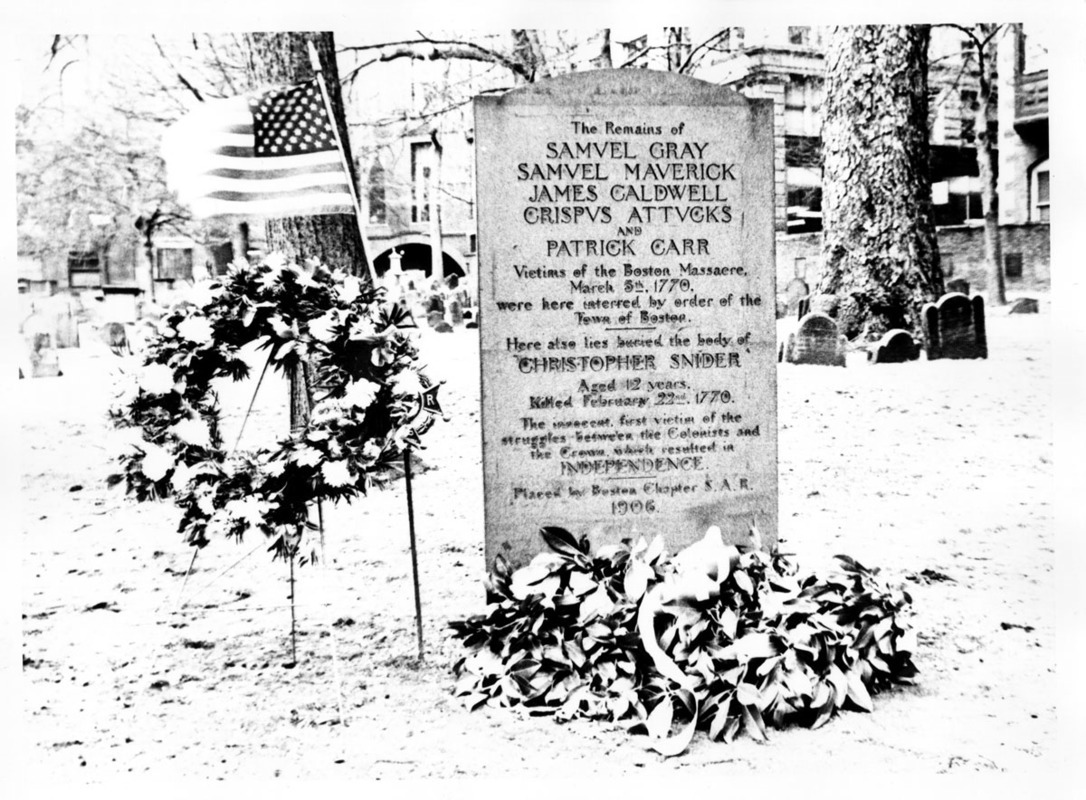 Boston Massacre Monument in Boston: