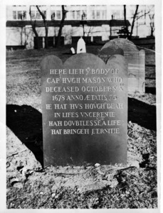 Hugh Mason grave