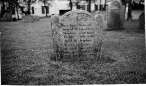Parker family grave.