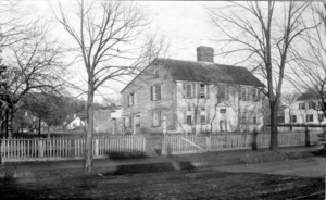 First Parish Parsonage on Mount Auburn Street .