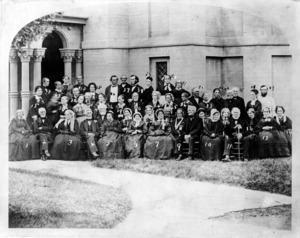 Members of the Baptist Church who were over 50 years old, July 25, 1873.