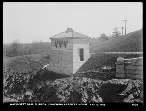 Wachusett Dam, Lightning Arrester House, Clinton, Mass., May 18, 1912