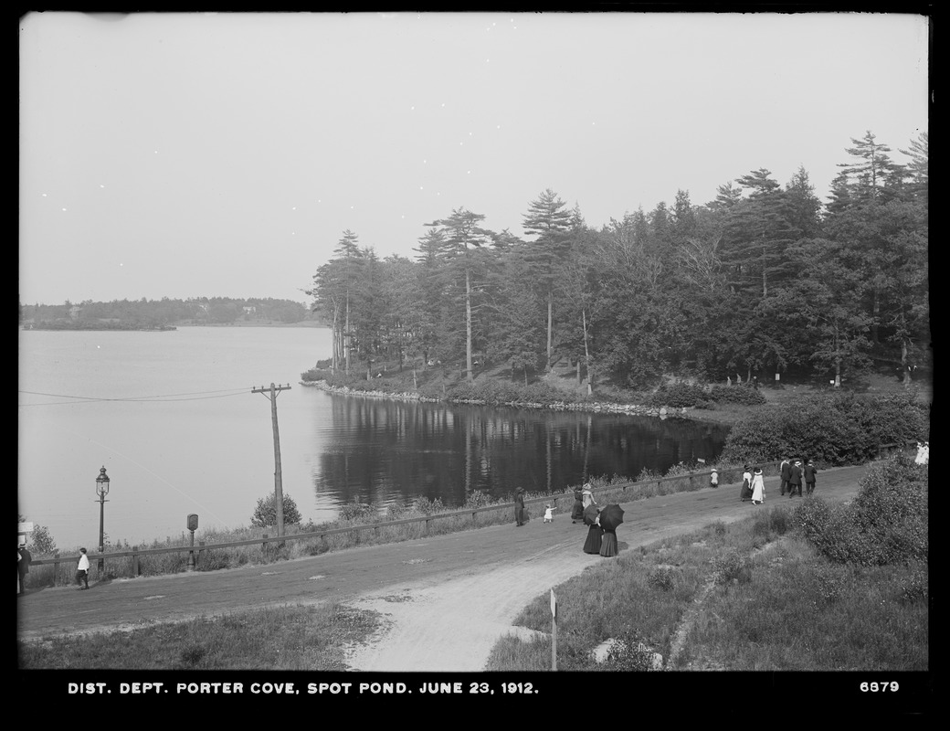 Distribution Department, Low Service Spot Pond Reservoir, Porter Cove ...