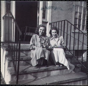 l-r M. L. Martin, Lucy McKewen