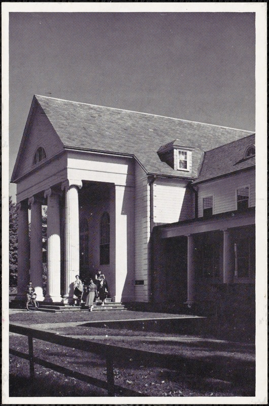 Westlea, the main classroom building, Pine Manor College, Wellesley, Massachusetts