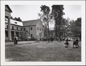 Students on campus