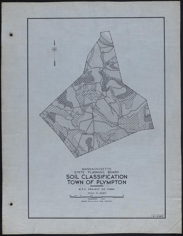 Soil Classification Town of Plympton Digital Commonwealth