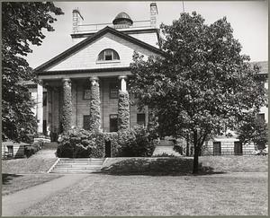 Boston, Massachusetts General Hospital, Bulfinch Pavilion, exterior, 1818-20, Charles Bulfinch, arch.